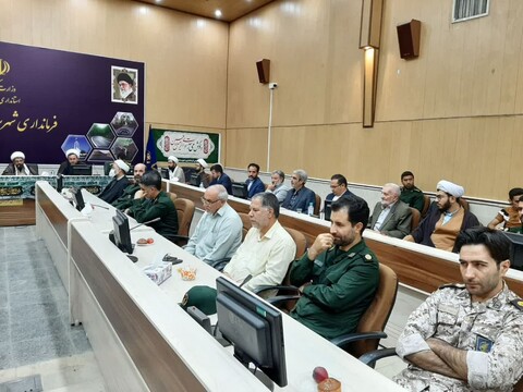 مراسم تکریم و معارفه مسئول دفتر نمایندگی ولی فقیه در سپاه ناحیه شهرستان خرمدره