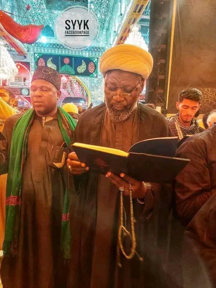 حضور جمعی از مبلغان شیعه نیجریه در کربلا +تصاویر