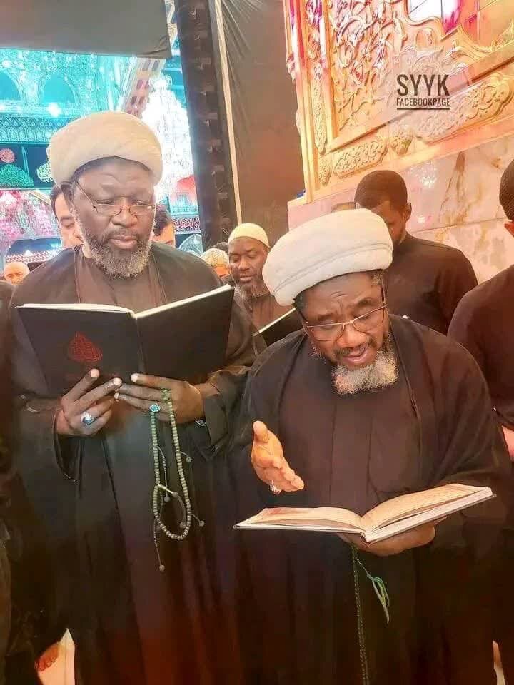 حضور جمعی از مبلغان شیعه نیجریه در کربلا +تصاویر