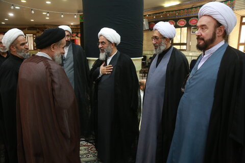 تصاویر/ دیدار دانشجویان دانشگاه قزوین با آیت الله فاضل