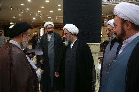 تصاویر/ دیدار دانشجویان دانشگاه قزوین با آیت الله فاضل
