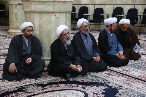 تصاویر/ دیدار دانشجویان دانشگاه قزوین با آیت الله فاضل