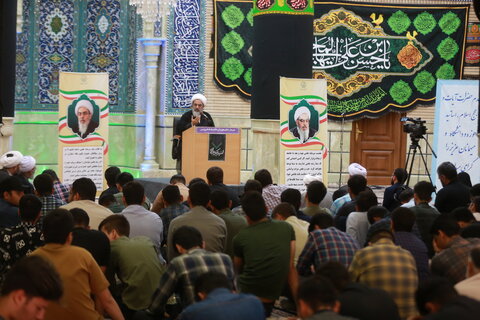 تصاویر/ دیدار دانشجویان دانشگاه قزوین با آیت الله فاضل