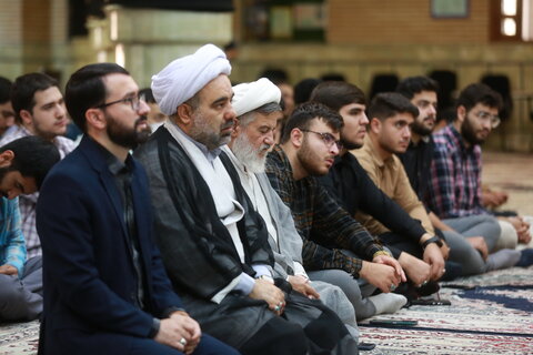 تصاویر/ دیدار دانشجویان دانشگاه قزوین با آیت الله فاضل