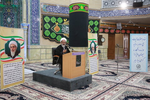 تصاویر/ دیدار دانشجویان دانشگاه قزوین با آیت الله فاضل