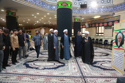 تصاویر/ دیدار دانشجویان دانشگاه قزوین با آیت الله فاضل