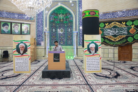 تصاویر/ دیدار دانشجویان دانشگاه قزوین با آیت الله فاضل