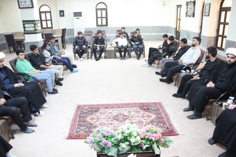 دیدار جمعی از جوانان مؤسسه قرآنی گناوه با امام جمعه بوشهر