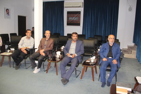 تصاویر / دیدار اعضای ستاد بازسازی عتبات عالیات استان با نماینده ولی فقیه در استان قزوین