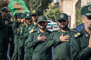 تصاویر/ حرکت دسته های عزاداری هیئت های نیروهای مسلح یزد در ۲۸ صفر