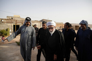 تصاویر/ بازدید تولیت آستان قدس رضوی از موکب‌های خدمت‌رسان به زائرین پیاده حضرت رضا (ع)