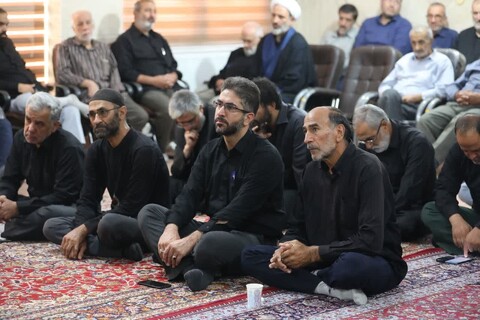 تصاویر/ نخستین روز از مراسم سوگواری ایام پایانی ماه صفر در دفتر نماینده ولی فقیه در استان سمنان
