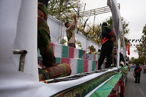 تصاویر/  مراسم تشییع شهدای گمنام در ارومیه