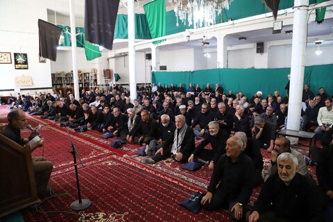 مراسم عزاداری رحلت پیامبر(ص) در مسجد جامع همدان