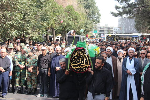 تصاویر /عزاداری رحلت جانسوز حضرت محمد (ص) وشهادت حضرت امام حسن مجتبی (ع) در قزوین
