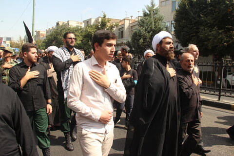 تصاویر /عزاداری رحلت جانسوز حضرت محمد (ص) وشهادت حضرت امام حسن مجتبی (ع) در قزوین