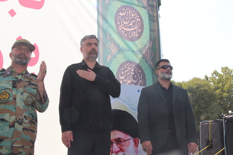 تصاویر /عزاداری رحلت جانسوز حضرت محمد (ص) وشهادت حضرت امام حسن مجتبی (ع) در قزوین