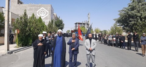 تصاویر/ عزاداری رحلت پیامبر اکرم(ص) و شهادت امام حسن مجتبی(ع) در شهر دندی