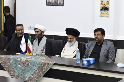 دیدار مدیران با نماینده مردم بوشهر در مجلس خبرگان رهبری
