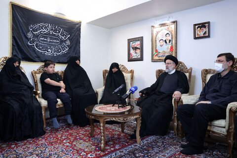 تصاویر/ دیدار با خانواده شهید مدافع امنیت سلمان امیراحمدی