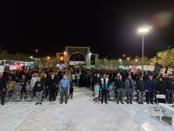 آیین شکرانه خدمت قرارگاه مردمی اربعین قم برگزار شد