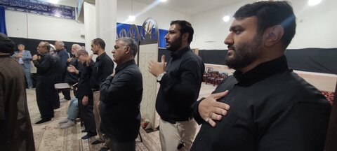 تصاویر مراسم عزاداری روزهای پایانی ماه صفر در دفتر امام جمعه خرم آباد
