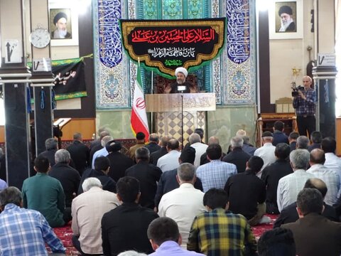 تصاویر/ اقامه نماز جمعه شهرستان چهاربرج