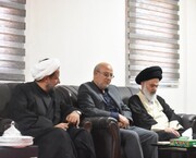 تصاویر/ دیدار جمعی از مدیران جم با آیت الله حسینی بوشهری