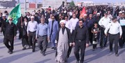 فیلم| پیاده روی دیار عاشورایی چغادک در سالروز شهادت شمس الشموس