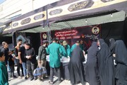 تصاویر/ موکب شهید مدافع امنیت مجتبی امیری دوماری هرمزگان در مشهد مقدس