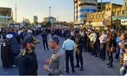 تصاویر/ دسته عزاداری شهادت امام رضا علیه السلام در شهر ساوه
