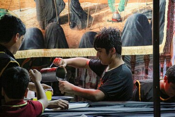 تصاویر/ مواکبی که در بوشهر به عشق امام رضا(ع) پا گرفتند