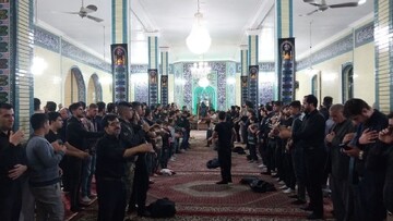 تصاویر/ مراسم سوگواری سالگرد شهادت امام رضا (ع) در شهرستان هریس