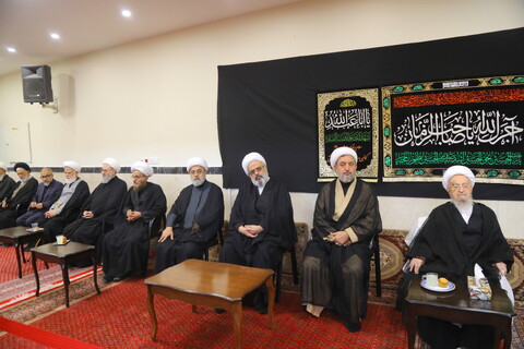 تصاویر / مراسم عزاداری روز شهادت امام رضا (ع) با حضور آیت الله العظمی مکارم شیرازی