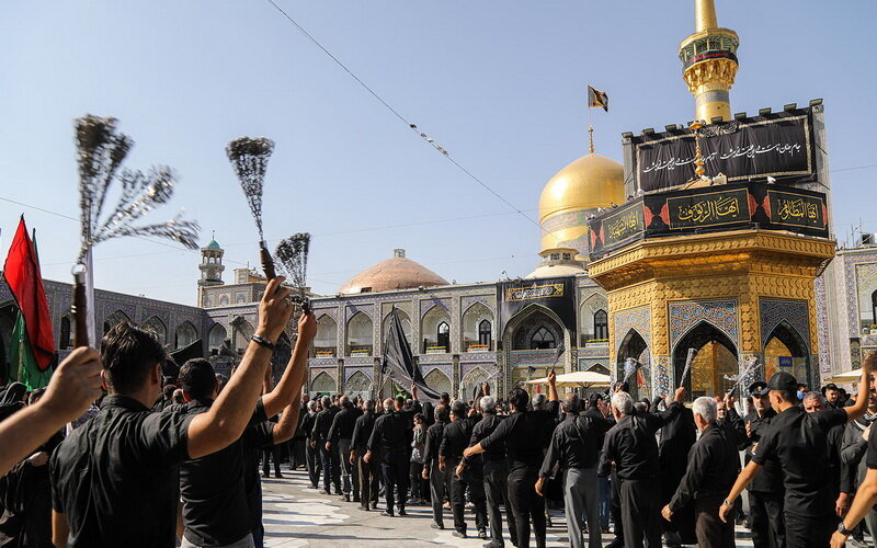 تپش قلب ایران و جهان در حرم خورشید هشتم + فیلم و عکس