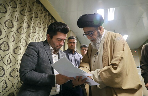 "یک روز با آقای امام جمعه" -مراجعات مردمی