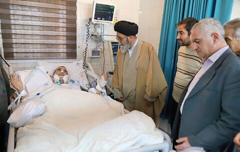"یک روز با آقای امام جمعه" -سرکشی از بیمارستان عالی نسب تبریز