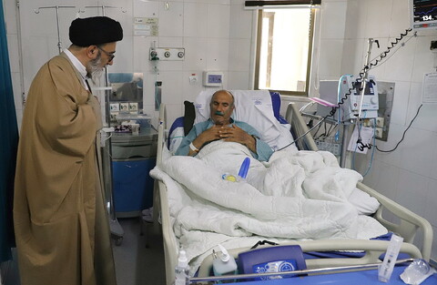 "یک روز با آقای امام جمعه" -سرکشی از بیمارستان عالی نسب تبریز