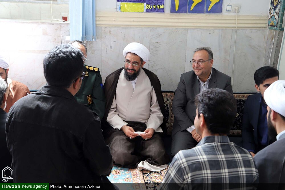 مدیریت زمان به سبک امام جمعه همدان + عکس