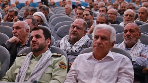 مراسم سراسری «جهاد و مقاومت از دیروز تا امروز» استان البرز برگزار شد