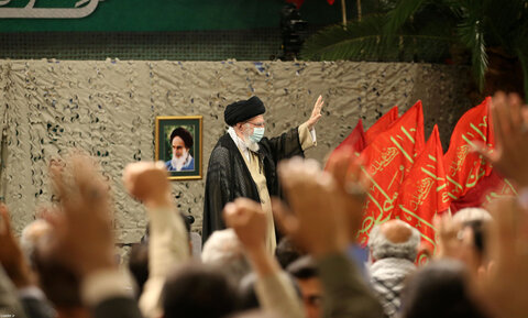 تصاویر/ دیدار طلایه‌داران و فعالان دفاع مقدس با رهبر معظم انقلاب