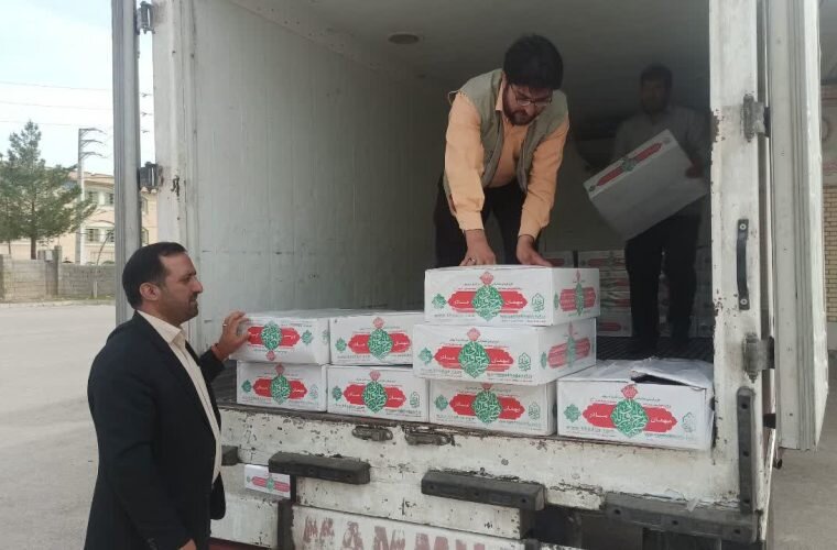 پانزدهمین مرحله طرح قربانی مشارکتی مؤسسه حضرت خدیجه(س) به کهگیلویه و بویراحمد رسید