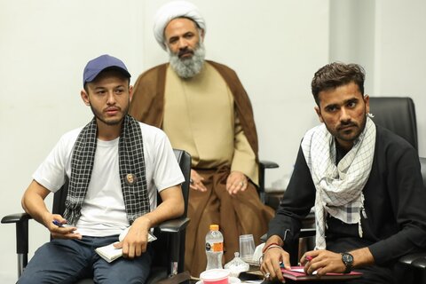 تصاویر / دیدار جمعی از مدیران سازمان امامیه در دانشگاههای پاکستان با نماینده ولی فقیه در استان قزوین