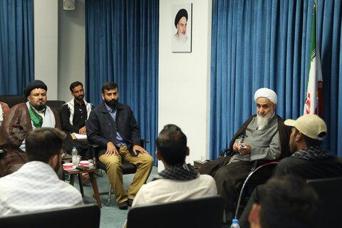 تصاویر / دیدار جمعی از مدیران سازمان امامیه در دانشگاههای پاکستان با نماینده ولی فقیه در استان قزوین