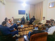 علامہ سید شفقت شیرازی کی لبنان میں صحافیوں سے ملاقات اور مختلف امور پر تبادلہ خیال