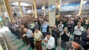 تصاویر/ اقامه نمازجمعه در الیگودرز