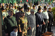 تصاویر/ مراسم رژه نیروهای مسلح در کاشان
