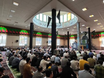 تصاویر/ اقامه نماز جمعه شهرستان چایپاره