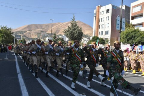 تصاویر/رژه نیروهای مسلح کردستان در شهر سنندج