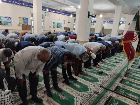 اقامه نماز جمعه در چغادک
